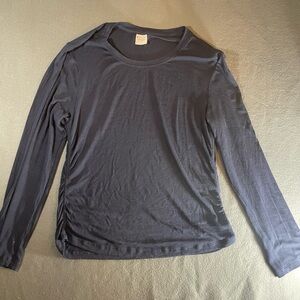 Athleta navy blue Long Sleeve Top